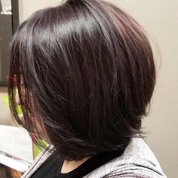 Pictures Of Medium Stacked Bob Haircuts